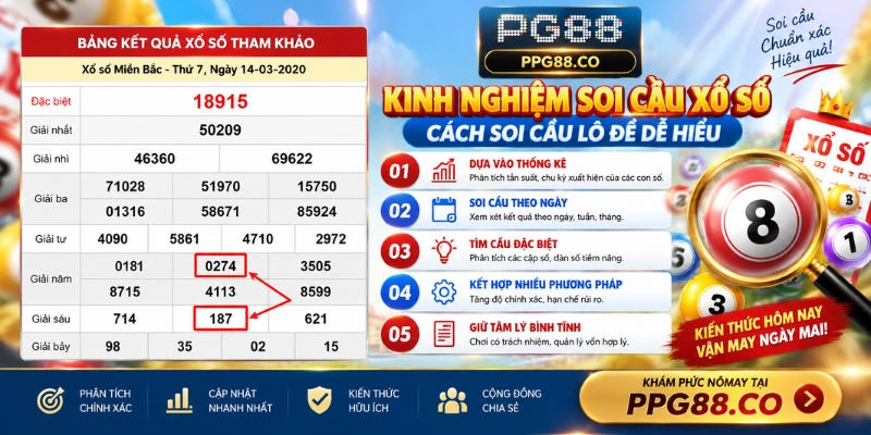 Kinh nghiệm soi cầu xổ số: Cách soi cầu lô đề dễ hiểu