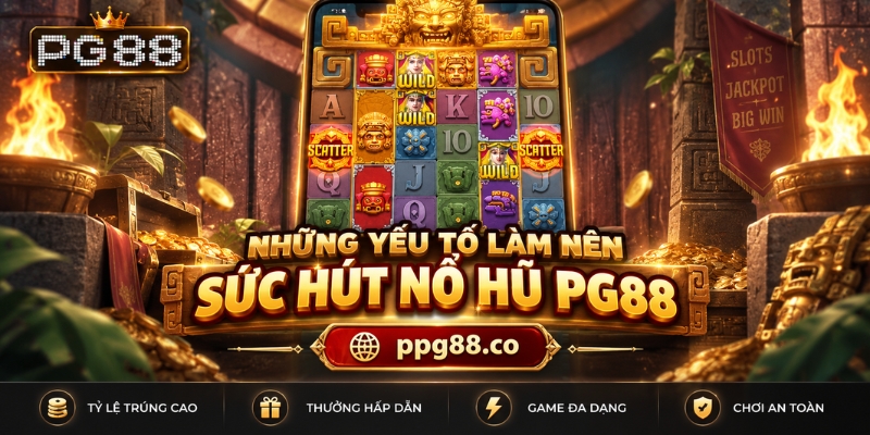 Những yếu tốt làm nên sức hút nổ hũ PG88