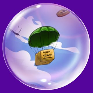 Airdrops and giveaways